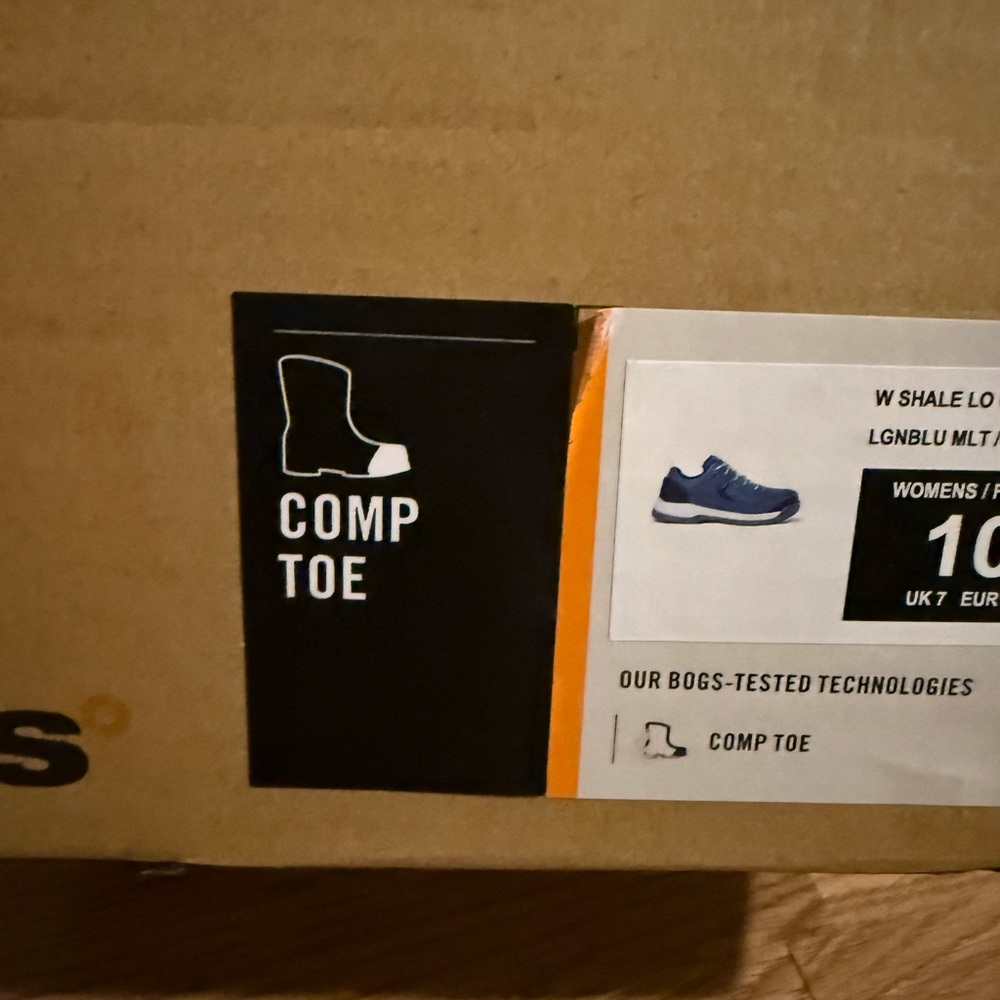 Bogs Composite Toe Low Work shoe women’s size 10 new in box - Picture 7 of 8
